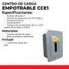 Centro de Carga Empotrable 1 Polo 60 Hz SANELEC