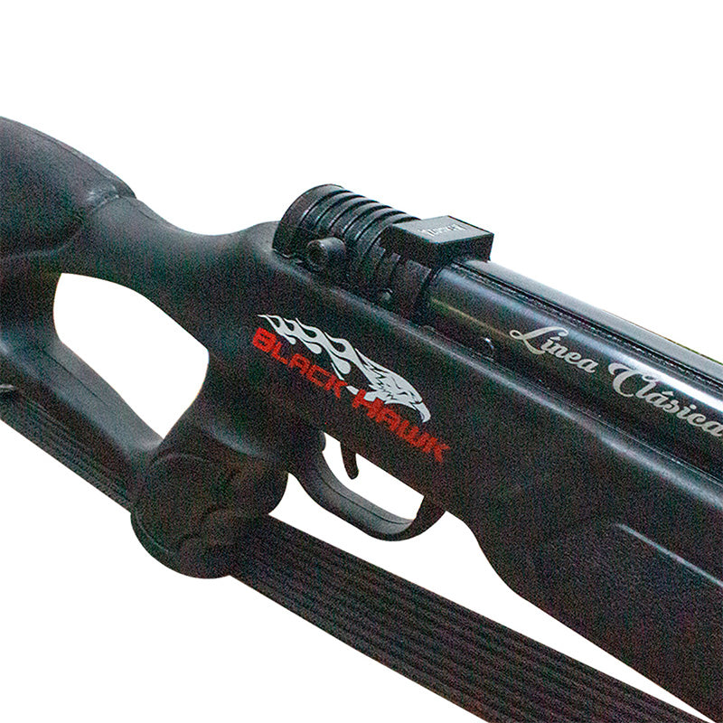 Rifle Aire Comprimido Cal.5.5 mm = 0.22″ Mendoza Black Hawk – Mundo Nautico