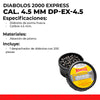Pack 2 Diábolos 2000 Express Cal. 4.5mm 200Pz MENDOZA