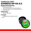 Diabolos Express Calibre 5.5mm 120 Pz Pack 2 Latas MENDOZA
